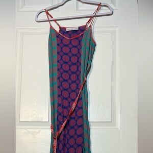 Lucy Love Sleeveless Patterned Maxi Dress
